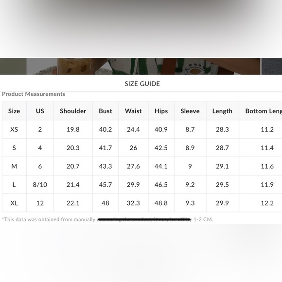 Commense Print Drawstring Short Set - Picture 8 of 10